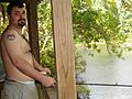 Rain fishing