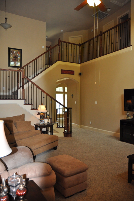 Unfinished living room