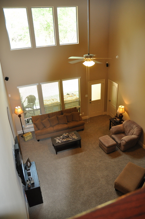 Unfinished living room