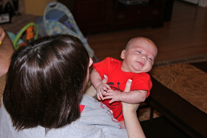 Harrison and Mommy