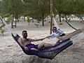 Private beach